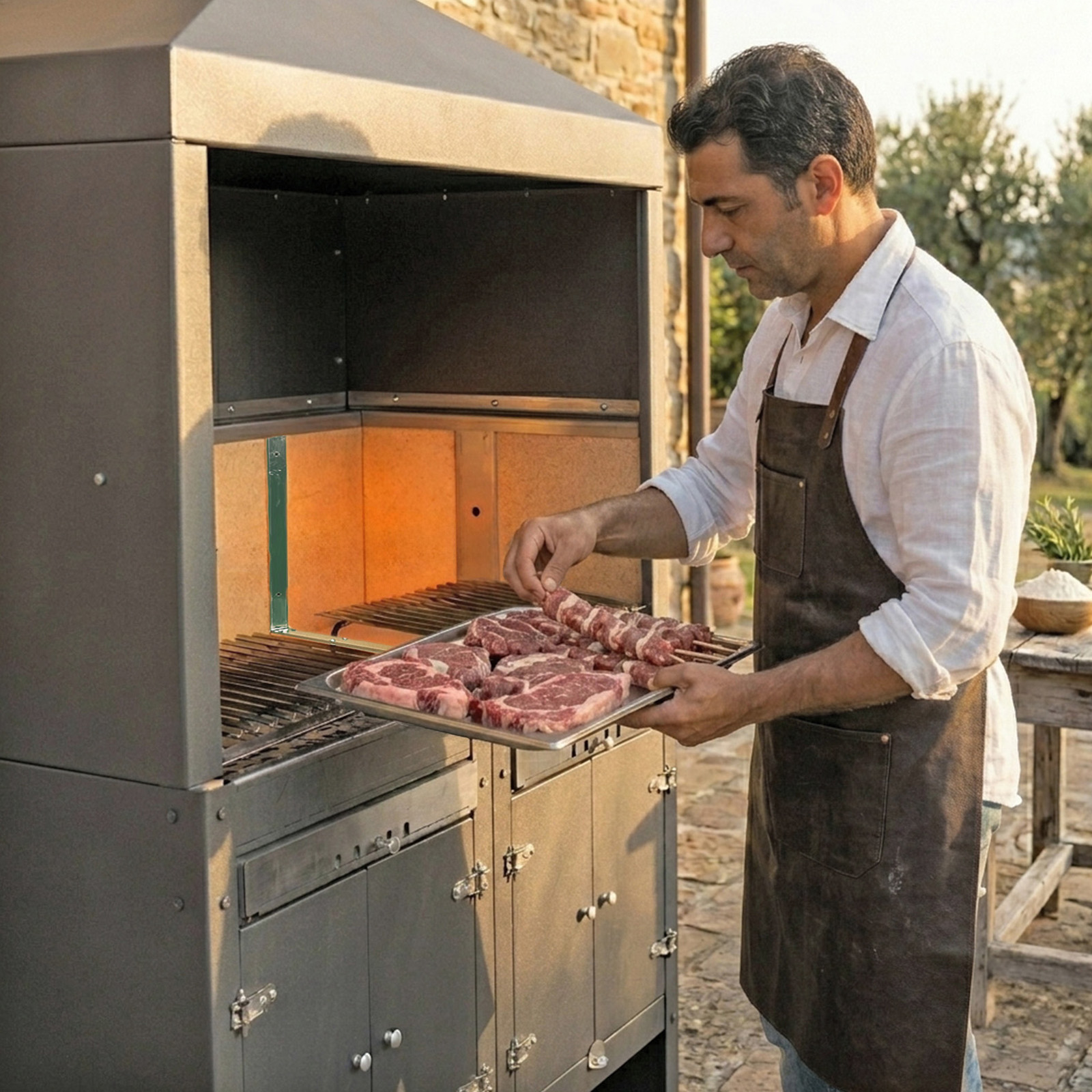 Barbecue Professionale Alfonso Forni da esterno 