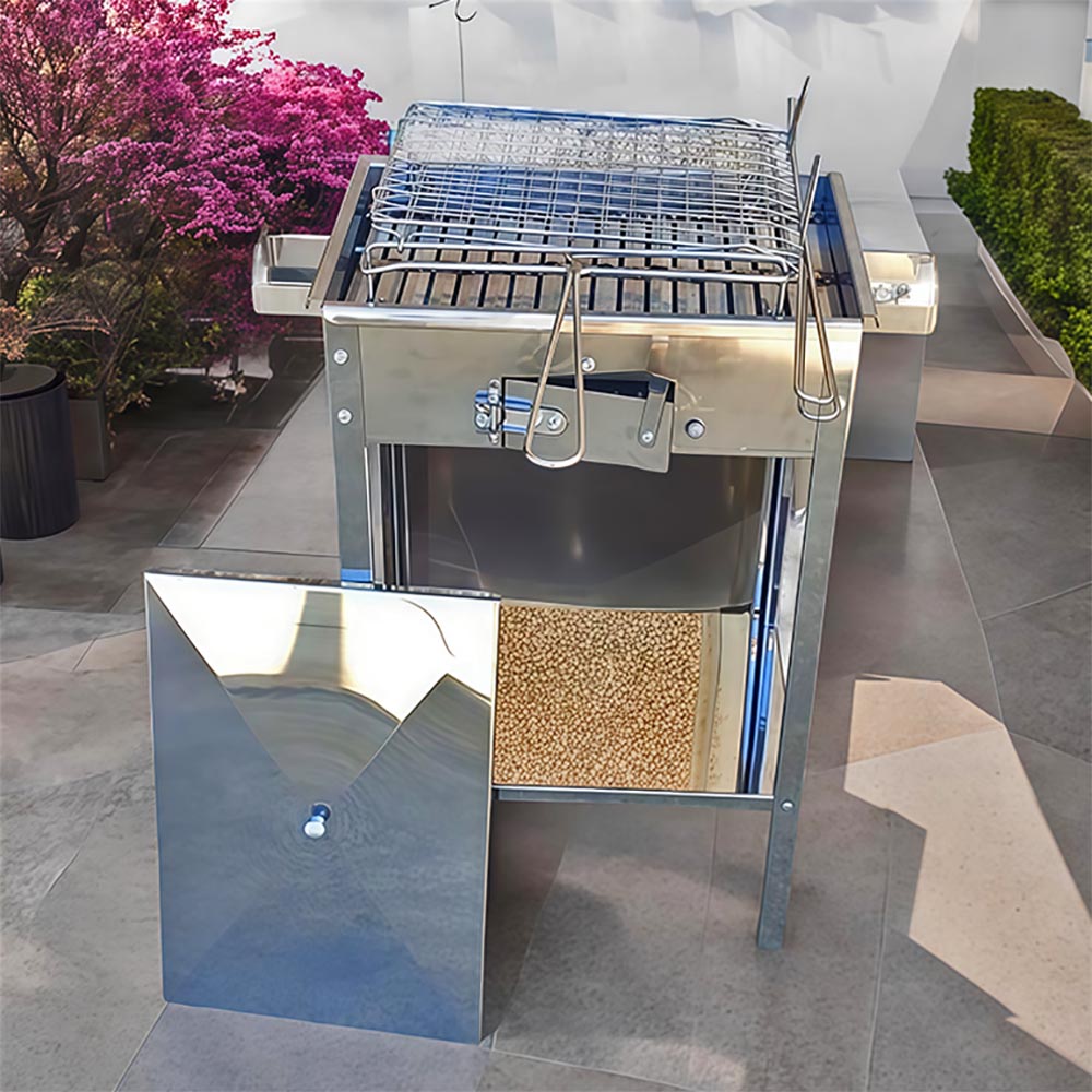 Fornacella Barbecue Alfono Forni con struttura in acciaio inox resistente