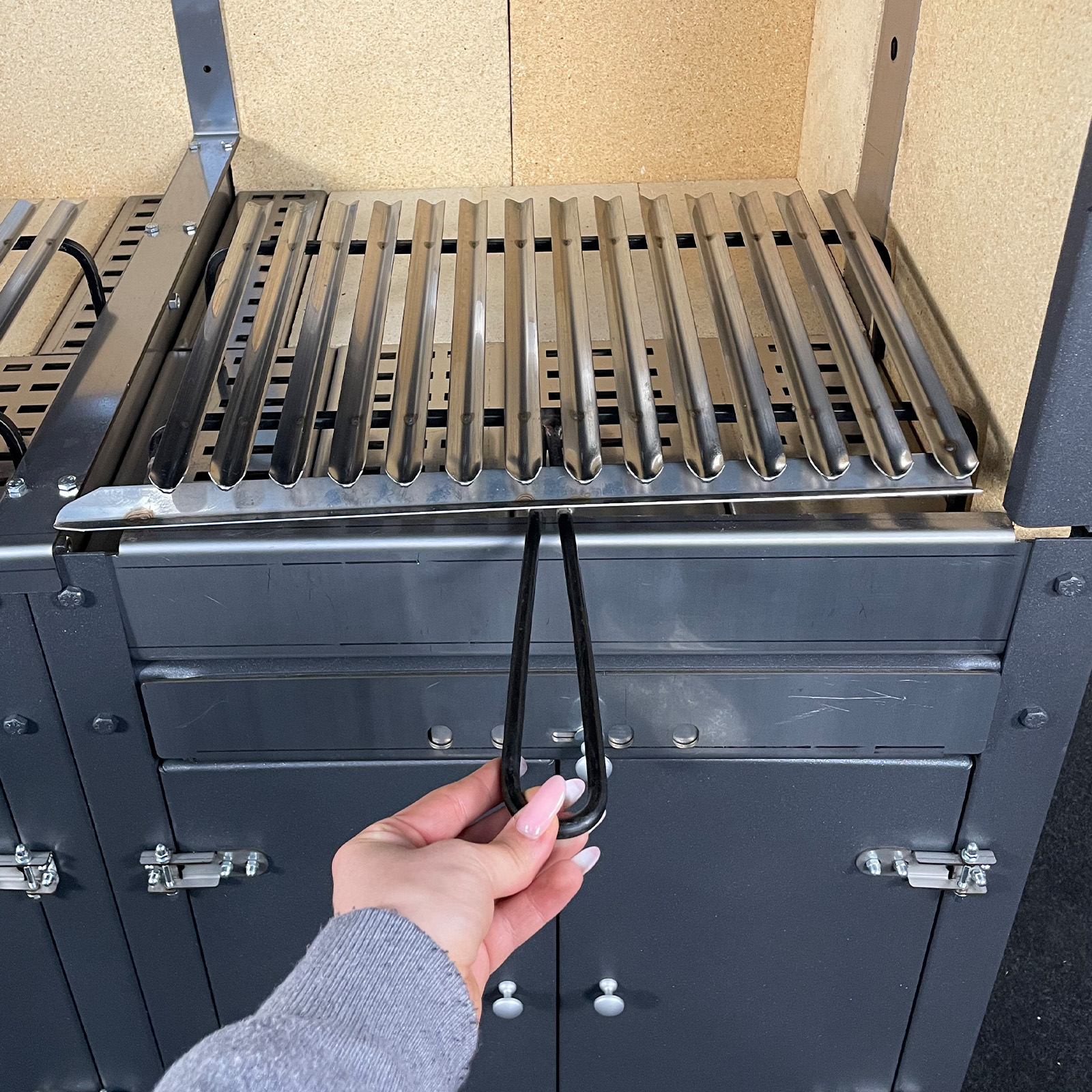 graticola in acciaio inox
