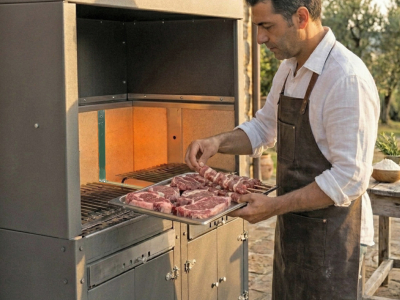 Il Barbecue a Doppia Brace che Cambia il Modo di Cucinare
